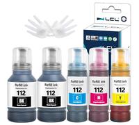 LCL 112 Inchiostro Compatible con epson 112 Flacone di Inchiostro Multipack