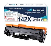 LCL 142X Nero Cartucce di Toner Compatibile per HP 142A W1420A 142X W1420X (Con Chip) Compatibile per HP LaserJet M110 M110w MFP M139 M139w M140 M140w Printer (1-Pack)