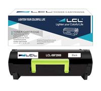 LCL 56F2000 Nero Cartucce di Toner Compatibile per Lexmark 56F2000 per Lexmark MS321dn MS421dn MS421dw MS521dn MS621dn MS622de MX321adn MX321adw MX421ade MX521de MX521ade MX522adhe MX622ade (1-Pack)