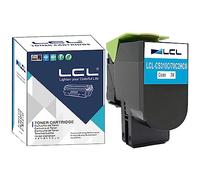 LCL 702HC Ciano Cartucce di Toner Compatibile per Lexmark 70C0H20 700H2 70C2HC0 70C2HCE 702HCE per CS310 CS310n CS310dn CS410 CS410n CS410dn Cs410dtn CS510 CS510de CS510dte CS410dtnw CS410nw (1-Pack)