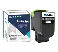 LCL 702HK Nero Cartucce di Toner Compatibile per Lexmark 70C0H10 700H1 70C2HK0 70C2HKE 702HKE per CS310 CS310n CS310dn CS410 CS410n CS410dn Cs410dtn CS510 CS510de CS510dte CS410dtnw CS410nw (1-Pack)