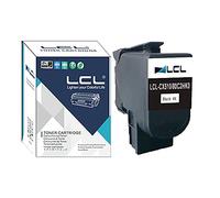LCL 802HK Nero Alta capacità 4000 Pagine Cartucce di Toner Compatibile per Lexmark 80C0H10 800H1 80C2HK0 80C2HKE 802HKE per Lexmark CX410 CX410E CX410DE CX410DTE CX510 CX510DE CX510DHE(1-Pack)
