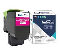 LCL 802SM Cartucce di Toner Compatibile per Lexmark 800S3 80C2SM0 80C20M0 80C2SME 802M per Lexmark CX310 CX310N CX310DN CX410 CX410E CX410DE CX410DTE CX510 CX510DE CX510DHE CX51010DTHE(1Magenta)