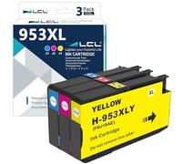 LCL 953XL Cartucce d'inchiostro Compatibile per HP 953 953XL F6U16AE (CMY)