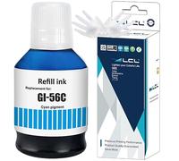 L ottiglie d'inchiostro compatibile con la stampante GI56 GI-56 C GI-56C | Sostituzione per Canon MAXIFY GX7050 GX6050 GX5050 GX4050 GX3050(1-Pack, 1Ciano 135ML)
