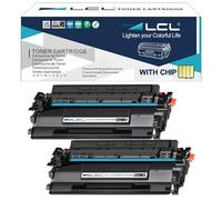 LCL Cartucce di Toner Compatibile 26A 26X CF226A CF226X CRG021II High Yield (2-Pack Nero) per HP LaserJet Pro M402 M402n M402d M402dn M402dne M402dw MFP M426 M426dw M426fdn M426fdw Canon pf158fn
