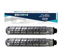 LCL Cartucce di Toner Compatibile 885094 842015 Type 1230D (2 Nero) Sostituzione per Ricoh 2015 2016 2018 2018D 2020 2020D MP150 MP1600 MP2000
