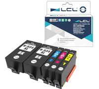 LCL Cartucce d'inchiostro Compatibile 934XL 935XL 934XLBK C2P23AE C2P24AE C2P25AE C2P26AE (2KCMY) Sostituzione per HP Officejet Pro 6830 6230 6815 6835 6812 6820 6220 6836 OfficeJet 6220 6800