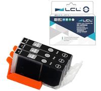 LCL Cartucce d'inchiostro Compatibile CLI-521GY (3 Grigio) Sostituzione per Canon Pixma MP980, Pixma MP990.