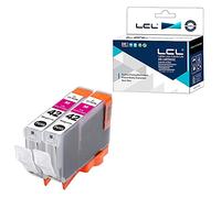 LCL Cartucce d'inchiostro Compatibile CLI42 CLI-42 M CLI-42M (2 Magenta) Sostituzione per Canon PIXMA Pro-100 Pro-100S
