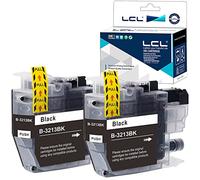 LCL Cartucce d'inchiostro Compatibile LC-3213 LC3213 LC-3211 LC-3211 LC-3213BK LC3213BK (2 Nero) Sostituzione per DCP-J770 DCP-J772DW DCP-J774DW MFC-J890DW MFC-J895 MFC-J497DW DCP-J572DW MFC-J491DW