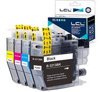 LCL Cartucce d'inchiostro LC3213 LC-3213 LC-3211 LC-3211 LC-3213BK LC-3213C LC-3213M LC-3213Y (KCMY) Compatibile con DCP-J770 DCP-J772DW DCP-J774DW MFC-J890DW MFC-J895 MFC-J497DW DCP-J572DW MFC-J491DW
