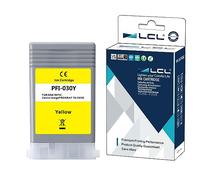 LCL Cartuccia d'inchiostro compatibile PFI030 PFI-030 PFI030Y PFI-030Y (1 Giallo) Sostituzione per Canon ImagePrograf TA-20 ImagePrograf TA-30 ImagePrograf TM-240 ImagePrograf TM-340