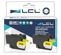 LCL Cartuccia d'inchiostro LC-426 LC-426Y LC-426Y LC426Y (2 gialli) compatibile per Brother MFC-J4335DW MFC-J4340DW MFC-J4535DW MFC-J4540DW MFC-J4540DW MFC-J4540DWXL