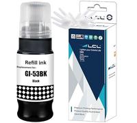 LCL Compatibile Bottiglie d'inchiostro da stampa GI53 GI-53 BK GI-53BK (1 Nero) Sostituzione per Canon Pixma G550, G650 Stampanti.