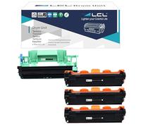 LCL Compatibile Cartucce di Toner TN1050 TN-1050 (3-pack) + Tamburo DR1050 DR-1050 (1Drum) Sostituzione per Brother HL-1110 HL-1110E HL-1112 HL-1112R HL-1112A HL-1112A HL-1200 HL-1202 HL-1212 HL-1210W