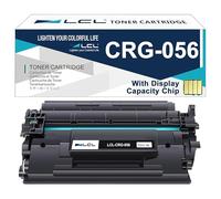 L on Chip Cartucce di Toner Compatibile per Canon 056 056L Nero Compatibile con Canon ImageCLASS MF543dw i-SENSYS LBP325x MF542x MF543x(1-Pack, Indicatore di livello)