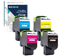 L S421 Cartucce di Toner Compatible per Lexmark 78C20K0 78C20C0 78C20M0