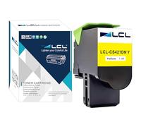 L S421 Giallo Cartucce di Toner Compatible per Lexmark 78C20Y0(1-Pack) | per Lexmark CS421 CS421dn CS521 CS521dn CS622 CS622de CX421 CX421adn CX522 CX522ade CX622 CX622ade CX625 CX625ade CX625adhe