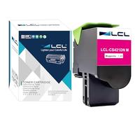 L S421 Magenta Cartucce di Toner Compatible per Lexmark 78C20M0(1-Pack)