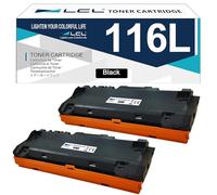 L 116L Nero Cartucce di Toner Compatibile per Samsung MLT-D116L (2Pack) | MLT-D116S per Samsung Xpress M2835DW M2675FN M2885FW M2825ND M2625D M2875FD M2875FW M2825DW M2675 M2825 M2875 M2885