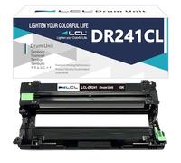 L R241CL Tamburo Compatibile per Brother Drum Unit DR-241 DR241 DR-241CL | per DCP-9015CDW DCP-9017CDW DCP-9020CDW DCP-9022CDW HL-3140CW HL-3142CW (1Pack, Per Nero o Ciano o Magenta o Giallo)