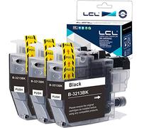 LCL LC-3213 LC3213 LC-3211 LC-3211 LC-3213BK LC3213BK Cartucce d'inchiostro Compatibile con Brother DCP-J770 DCP-J772DW DCP-J774DW MFC-J890DW MFC-J895 MFC-J497DW DCP-J572DW MFC-J491DW (3Nero)
