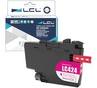LCL LC-424 LC424 Magenta Cartuccia d'inchiostro Compatibile per BROTHER LC-424 LC424 LC-424M LC424M per DCP-J1200W DCP-J1200WE Printer(1-Pack)