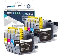LCL LC3211 Compatibile con Brother LC3213 LC-3213 LC3211 Cartucce per DCP-J770 DCP-J772DW DCP-J774DW MFC-J890DW MFC-J895 MFC-J497DW DCP-J572DW MFC-J491DW(2 nero, 2 ciano, 2 magenta, 2 giallo)