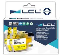 LCL LC422 LC422XL Giallo Alta capacità Cartuccia d'inchiostro Compatibile per Brother LC-422XL LC422XL LC422XLY LC422Y per Brother MFC-J5340DW MFC-J5345DW MFC-J5740DW MFC-J6540DW MFC-J6940DW(2-Pack)