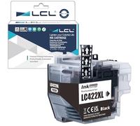 LCL LC422 LC422XL Nero Alta capacità Cartuccia d'inchiostro Compatibile per Brother LC-422XL LC422XL LC422XLBK LC422BK per MFC-J5340DW MFC-J5345DW MFC-J5740DW MFC-J6540DW, MFC-J6940DW(1-Pack)