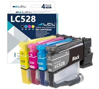 LCL LC528 Cartucce d'inchiostro Compatibile per Brother LC528VAL LC528 Sostituzione per Brother MFC-J6760DW MFC-J6960DW MFC-J6975DW MFC-J6977DW(4Pack-KCMY)