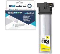 LCL T01C4 Giallo Cartucce d'inchiostro Compatibile con Epson C13T01C400 T01C4 Compatibile per Epson WorkForce Pro WF-C529R WF-C529RDTW WF-C579RDWF WF-C579RDTWF WF-C579RD2TWF(1-Pack)