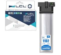 LCL T11D2 Ciano Cartucce d'inchiostro Compatibile con Epson T11D T11D1 T11D2 T11D3 T11D4 Compatibile per Epson Workforce Pro WF-C5390DW WF-C5890DWF WF-C5390DN WF-C5390DW BAM WF-C5390DW BAM(1-Pack)