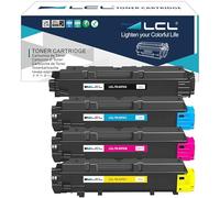 LCL TK5370 Cartucce di Toner Compatibile per Kyocera TK-5370 TK-5370K TK-5370C TK-5370M TK-5370Y Compatibile per Kyocera Ecosys PA3500cx MA3500cix MA3500cifx(KCMY,4-Pack)