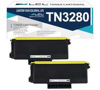 LCL TN-3280 Cartucce di Toner Compatibile per Brother TN3280 TN-3280 | TN-3230 TN3230 per DCP-8070D DCP-8085DN HL-5340D HL-5340DL HL-5350DN HL-5350DNLT HL-5350DN2LT HL-5380DN HL-5370DW (2 Nero)
