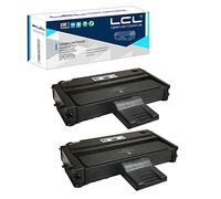 LCL Versione Aggiornate Cartucce di Toner Compatibile 407254 407255 SP200 SP201 SP204 SP213 2600Pagine (2Nero) Sostituzione per Ricoh SP 200 SP 201N SP 201NW SP 202 SP 203S SP 204SN 204SFN 204SFNW