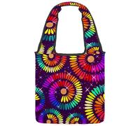 lcndlsoe Borsa a tracolla da donna, in tela, con motivo teschio pirata, per lavoro, shopping, palestra, Multicolore 15., 14.1x14.9in/36x38cm