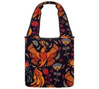 lcndlsoe Borsa a tracolla da donna, in tela, con motivo teschio pirata, per lavoro, shopping, palestra, Multicolore 2., 14.1x14.9in/36x38cm