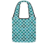 lcndlsoe Borsa a tracolla da donna, in tela, con motivo teschio pirata, per lavoro, shopping, palestra, Multicolore 9, 14.1x14.9in/36x38cm