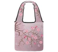lcndlsoe Borsa a tracolla da donna in tela, motivo con ossa di teschio, per lavoro, shopping, palestra, Multicolore 3, 14.1x14.9in/36x38cm