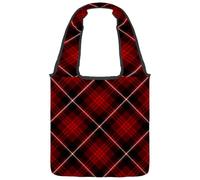 lcndlsoe Borsa a tracolla da donna in tela, motivo con ossa di teschio, per lavoro, shopping, palestra, Multicolore 11, 14.1x14.9in/36x38cm