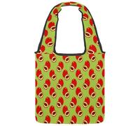 lcndlsoe Borsa a tracolla da donna in tela, motivo elefante indiano, verde, blu, per lavoro, shopping, palestra, Multicolore 13, 14.1x14.9in/36x38cm