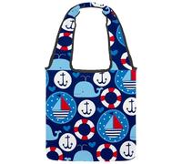 lcndlsoe Borsa a tracolla in tela, con faccia di panda in stile cartone animato, borsa a tracolla da donna in, Multicolore 13, 14.1x14.9in/36x38cm