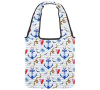 lcndlsoe Borsa a tracolla in tela con teschio pirata rosa, borsa a tracolla da donna, per lavoro, shopping, palestra, Multicolore 10., 14.1x14.9in/36x38cm