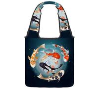 lcndlsoe Borsa a tracolla in tela, motivo dinosauri, vulcano, cactus, borsa a tracolla da donna, per lavoro, shopping, palestra, Multicolore 2., 14.1x14.9in/36x38cm