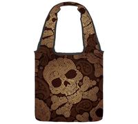 lcndlsoe Borsa a tracolla in tela, motivo dinosauri, vulcano, cactus, borsa a tracolla da donna, per lavoro, shopping, palestra, Multicolore 9, 14.1x14.9in/36x38cm
