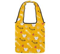 lcndlsoe Borsa tote in tela, borsa a tracolla da donna con campioni di colore fresco per lavoro, shopping, palestra, Multicolore 12., 14.1x14.9in/36x38cm