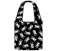 lcndlsoe Borsa tote in tela, borsa a tracolla da donna con motivo Space Universe Cosmic Stars, per lavoro, shopping, palestra, Multicolore 8., 14.1x14.9in/36x38cm