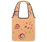 lcndlsoe Borsa tote in tela, borsa a tracolla da donna con testa di scimmia in stile cartone animato, per, Multicolore 11, 14.1x14.9in/36x38cm